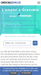 Mobile Screenshot of grenoble-emplois.com